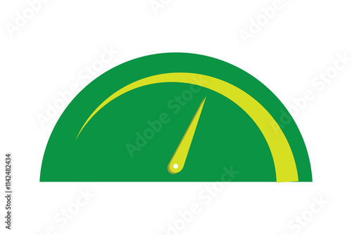 Credit score speedometer icon