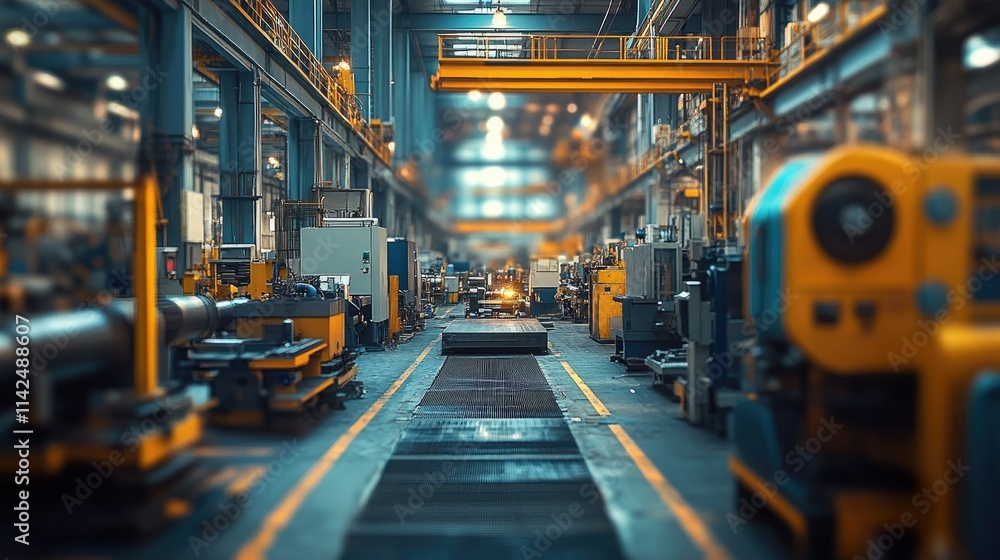 Inside a Modern Industrial Factory: A Glimpse into Manufacturing and Production Processes Inside a Modern Industrial Factory: A Glimpse into Manufacturing and Production Processes