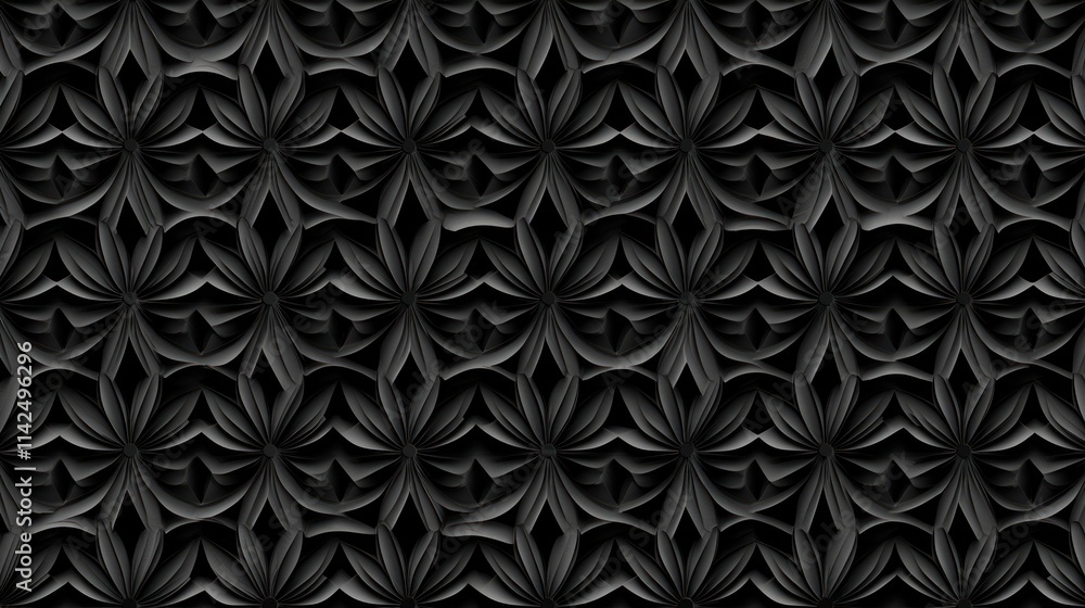 An elegant seamless geometric pattern with intricate details, suitable for wallpapers and branding An elegant seamless geometric pattern with intricate details, suitable for wallpapers and branding