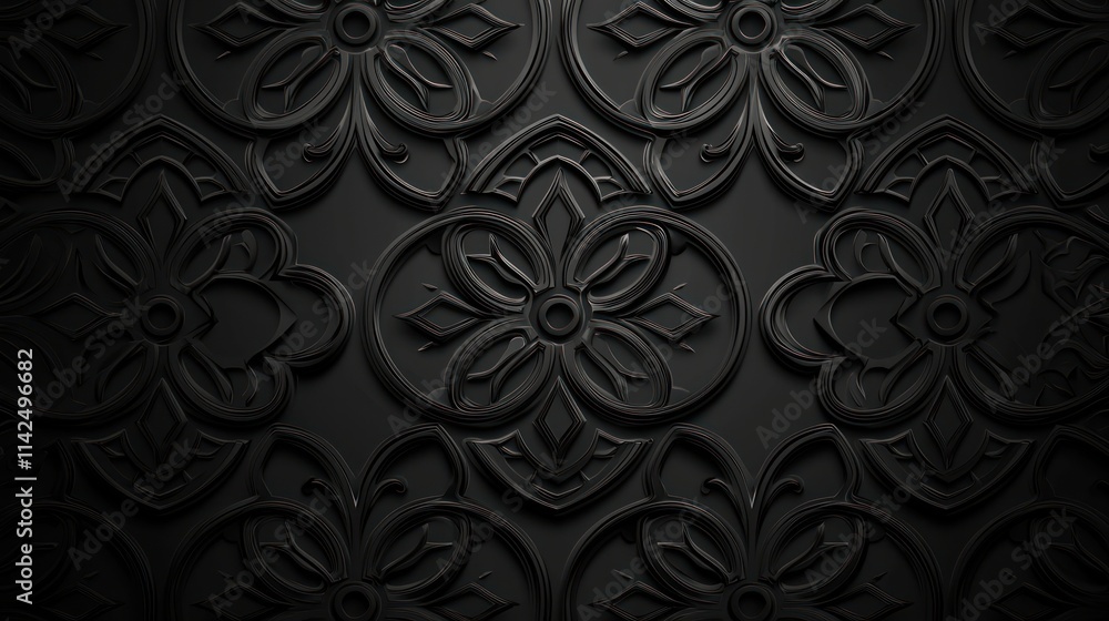 An elegant seamless geometric pattern with intricate details, suitable for wallpapers and branding An elegant seamless geometric pattern with intricate details, suitable for wallpapers and branding