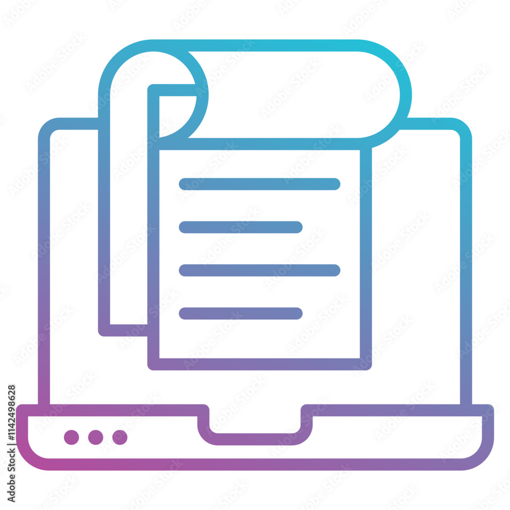 copywriter icon element for design copywriter icon element for design