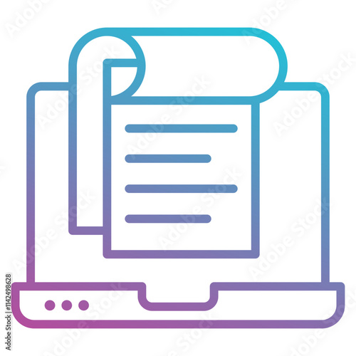 copywriter icon element for design