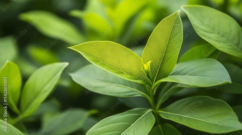 Soft-Focused Green Foliage with Ample Branding Opportunities Soft-Focused Green Foliage with Ample Branding Opportunities