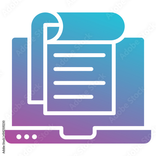 copywriter icon element for design