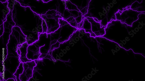 Glowing wavy lines template Color lightning concept in the dark energy magic abstract background
