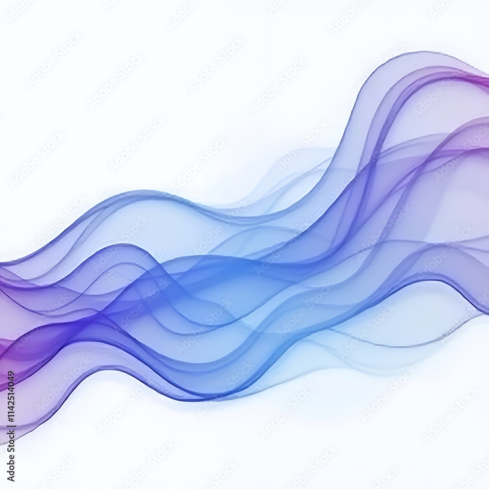 Fototapeta premium abstract blue wave background