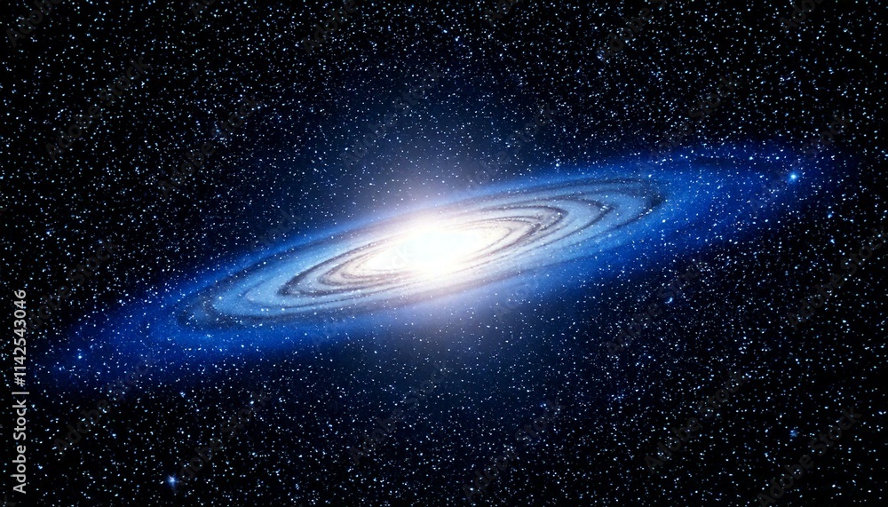 distant galaxy in space
