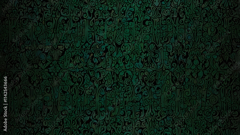gothic seamless green wallpaper Generative AI gothic seamless green wallpaper Generative AI