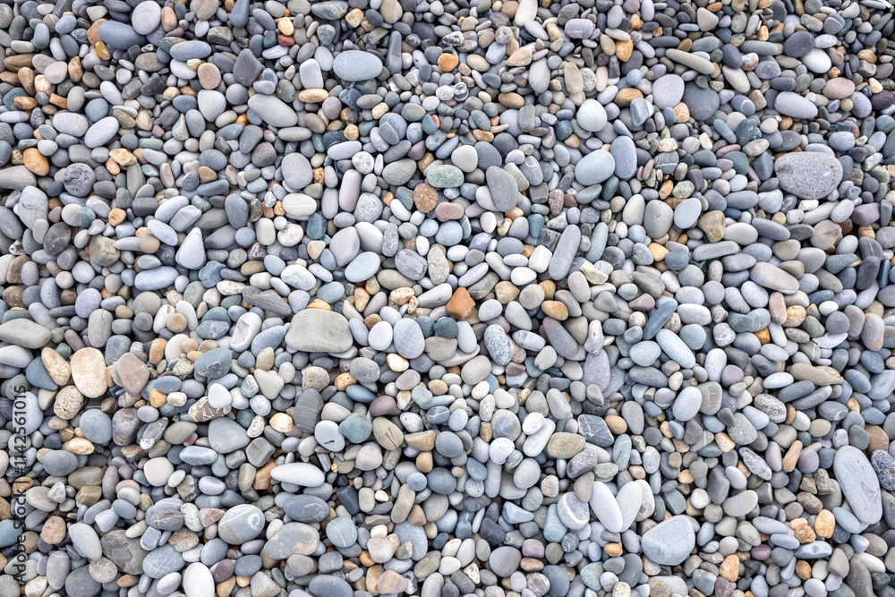 Background texture of sea pebbles, round small stones. Background texture of sea pebbles, round small stones.