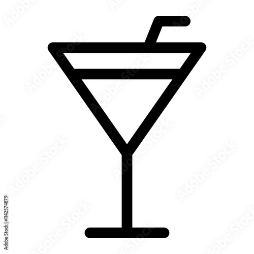 Drink glass icon