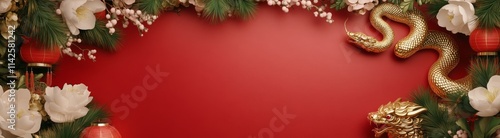 Chinese New Year Festive Frame