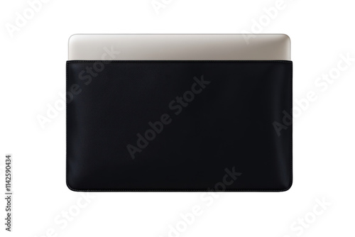 Padded Laptop Sleeve for Enhanced Protection Isolated on Transparent Background. photo