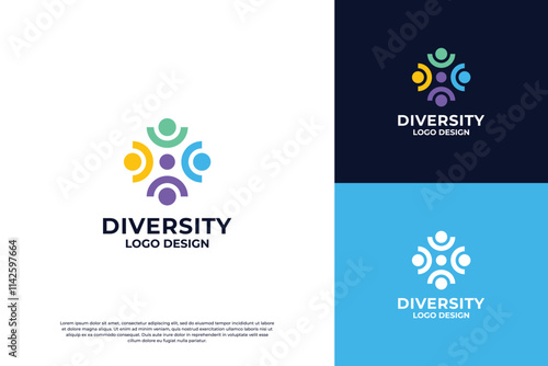 Community Success People Logo Design