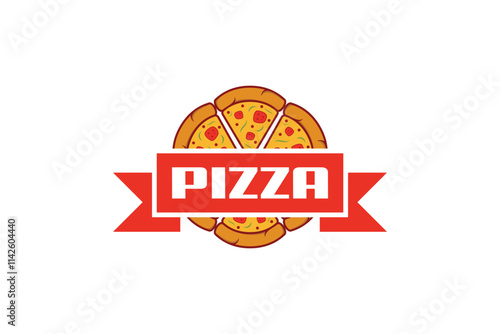 italian pizza restaurant logo design