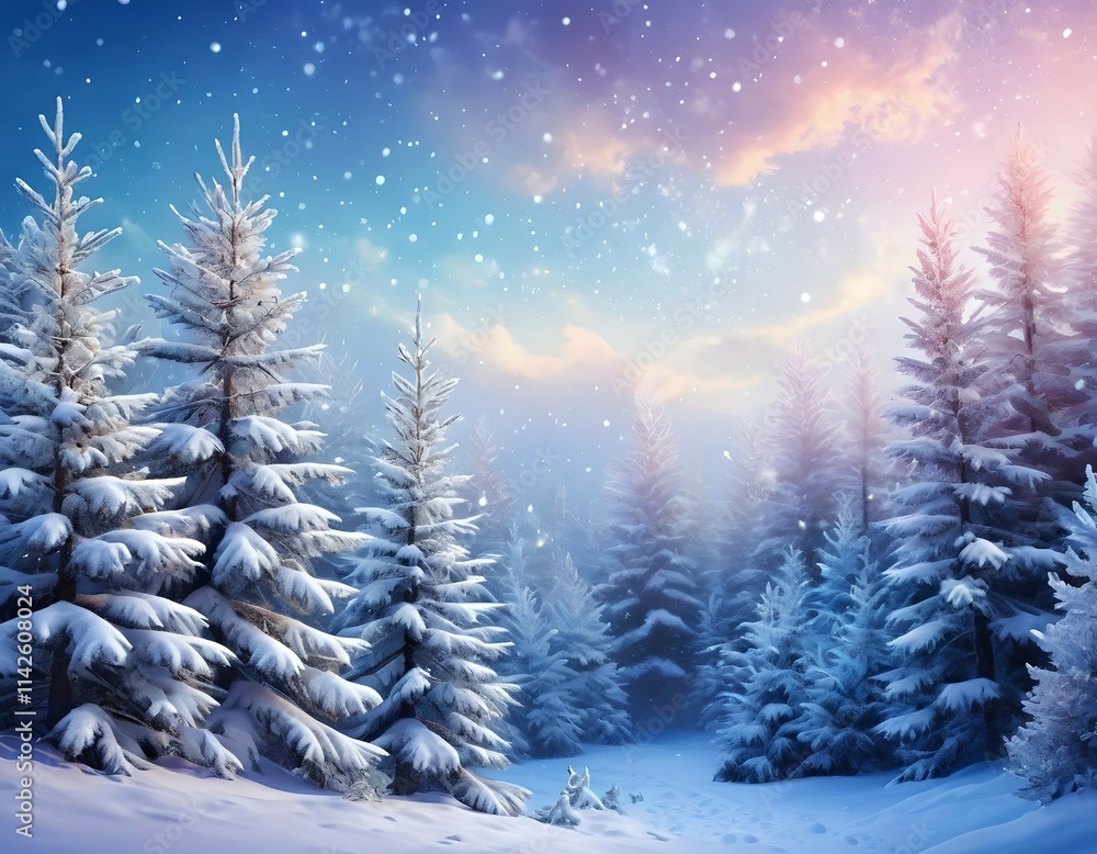 Christmas card with space for wishes Christmas card with space for wishes