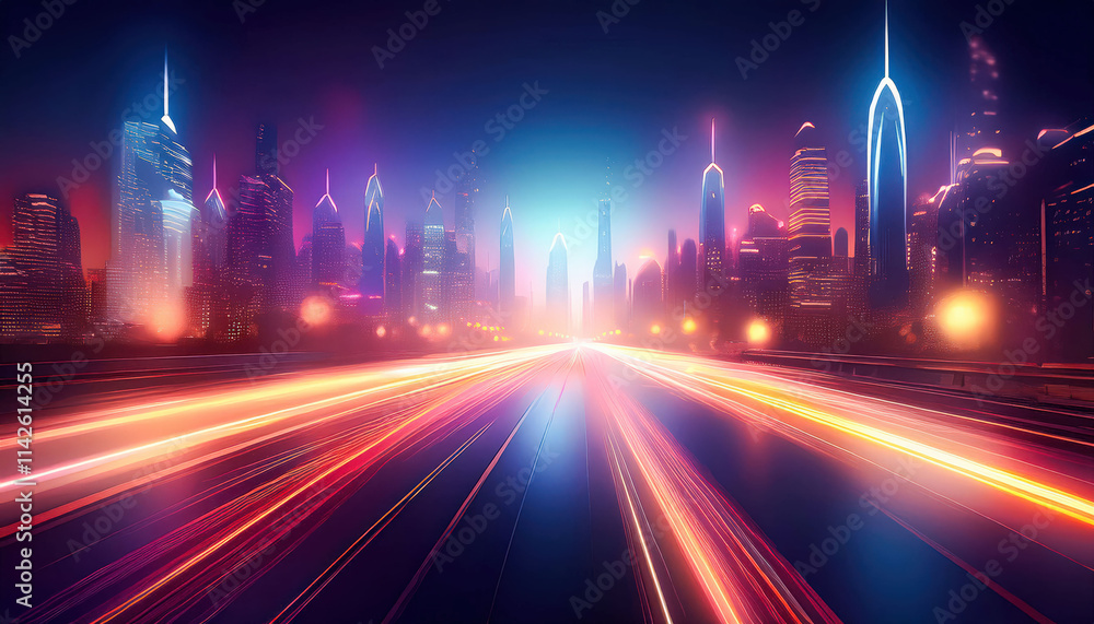 A blurred cityscape background with glowing streetlights, soft bokeh effects, and a dreamy nighttime atmosphere, creating a serene and urban aesthetic A blurred cityscape background with glowing streetlights, soft bokeh effects, and a dreamy nighttime atmosphere, creating a serene and urban aesthetic
