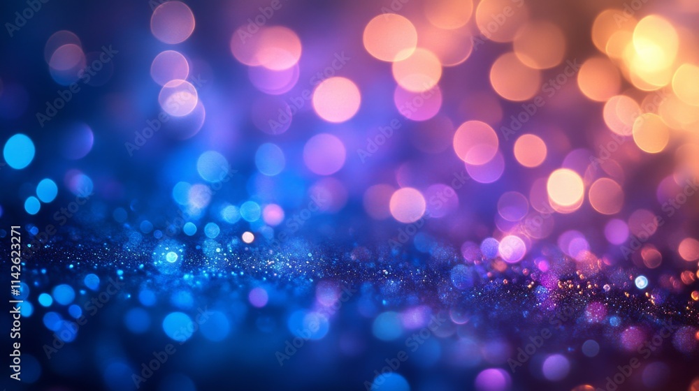 Abstract Colorful Bokeh Lights Glitter Background Abstract Colorful Bokeh Lights Glitter Background