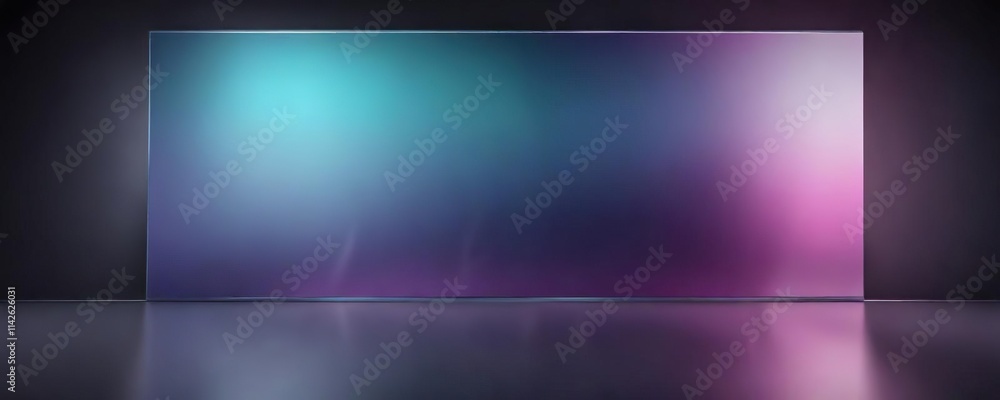 Fototapeta premium Futuristic sleek gradient backdrop for website or social media , , modern black