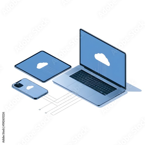 Smartphone Icon modern smartphone with a minimal interface