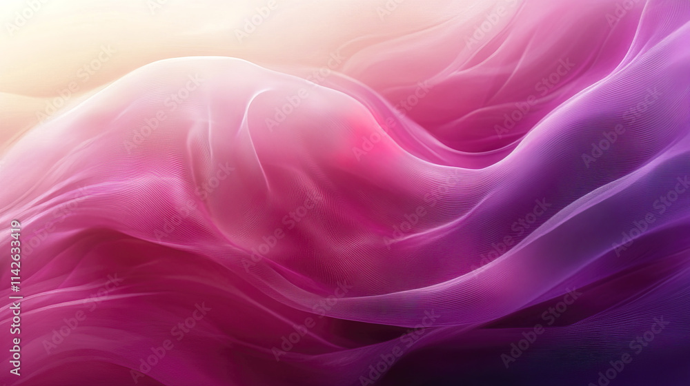 Fototapeta premium Elegant pink gradient transitioning from muted rose to vibrant hues