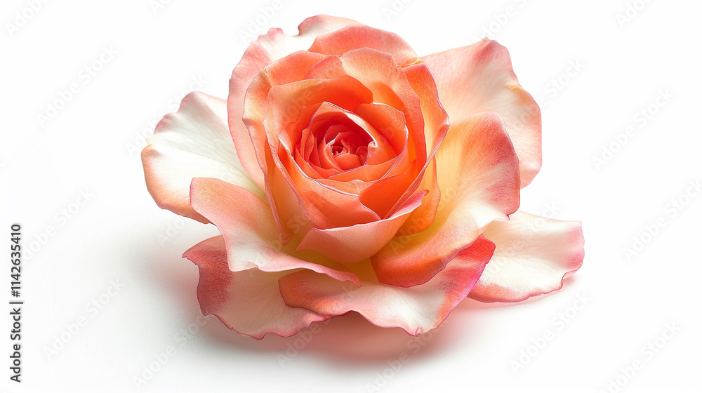 Peace Rose on an isolated white background, object focused, png, stock image, hd quality Peace Rose on an isolated white background, object focused, png, stock image, hd quality