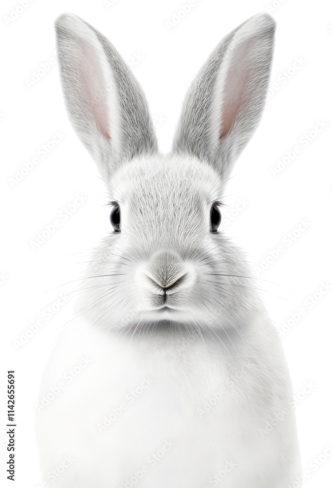 Fototapeta premium PNG Bunny face animal rodent mammal.