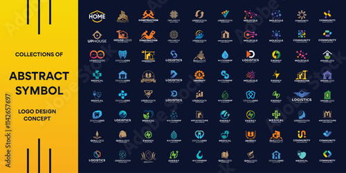 Unique Mega Logo Design Collection