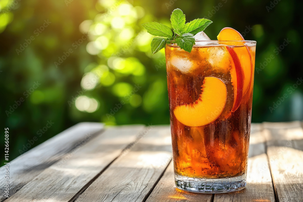 Peach Iced Tea Peach Iced Tea