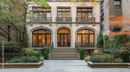 Elegant Upper East Side Townhouse in Autumn