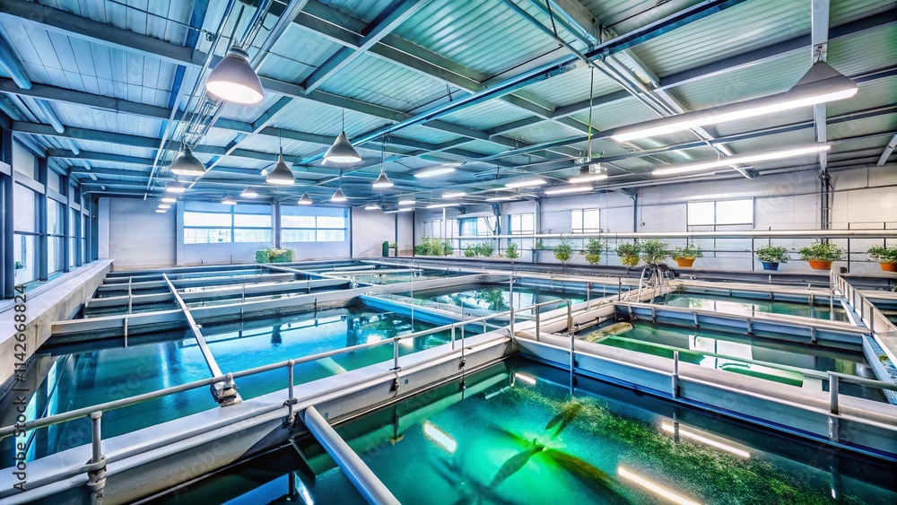 Indoor Fish Farming System Recirculating Aquaculture System Indoor Fish Farming System Recirculating Aquaculture System