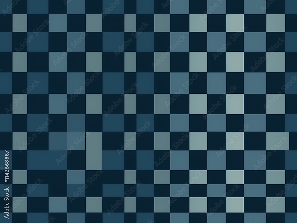 Abstract Blue Square Pattern Background Design Abstract Blue Square Pattern Background Design