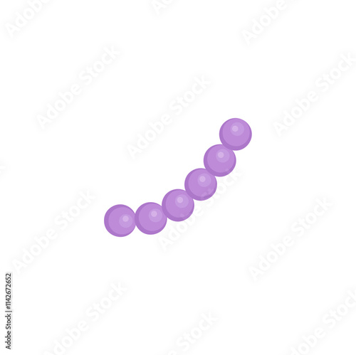 streptococcus pneumoniae bacteria illustration