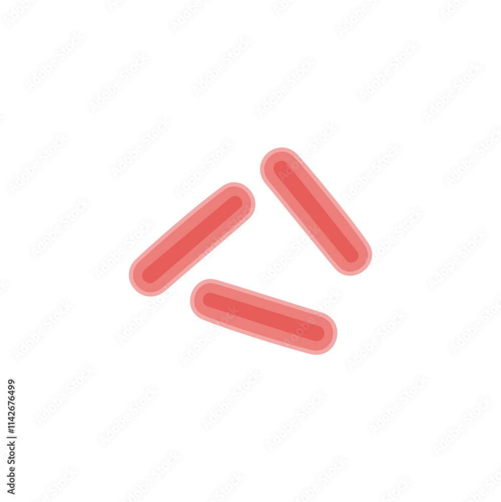 Klebsiella Pneumoniae illustration Klebsiella Pneumoniae illustration
