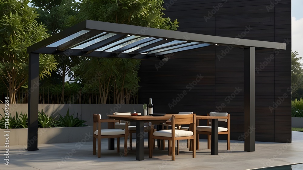 Obraz premium table and chairs