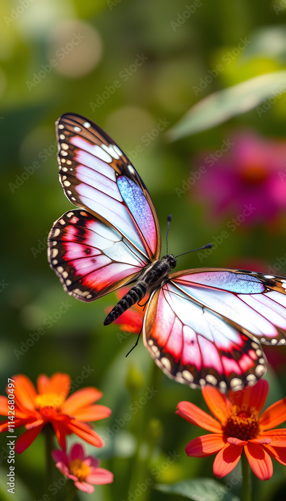 butterfly background, 8k. isolated with white highlights butterfly background, 8k. isolated with white highlights