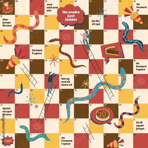 Snake and Ladders Board Games