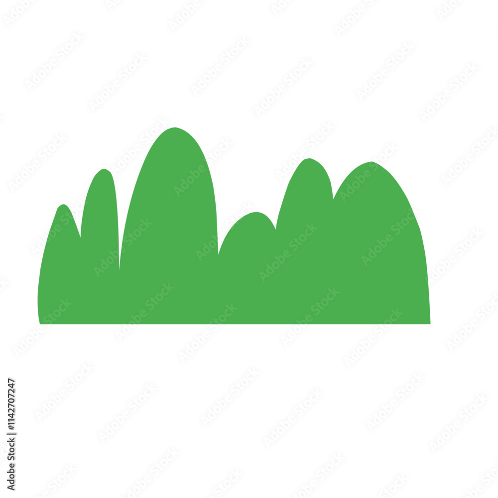 Hand Drawn Bush Vector Hand Drawn Bush Vector