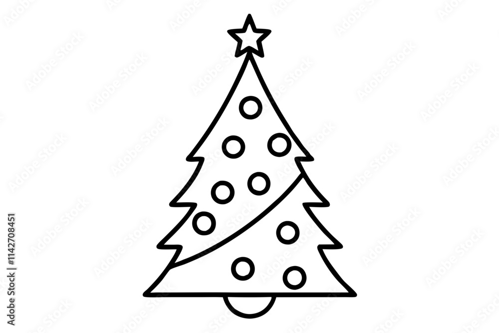 Christmas Tree with Ornaments Icon - Vector Graphic Design (SVG) Christmas Tree with Ornaments Icon - Vector Graphic Design (SVG)