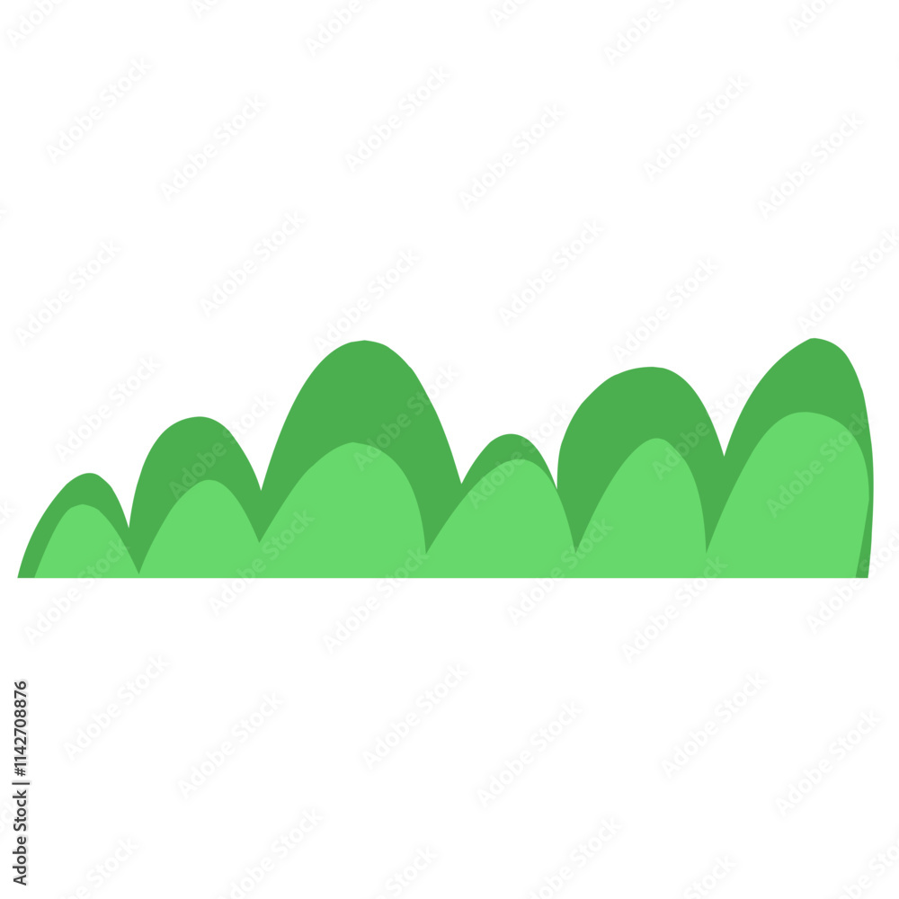 Hand Drawn Bush Vector Hand Drawn Bush Vector