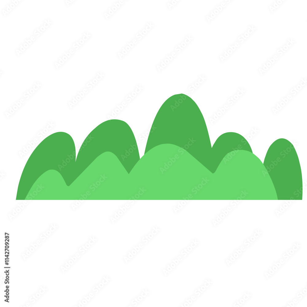 Hand Drawn Bush Vector Hand Drawn Bush Vector