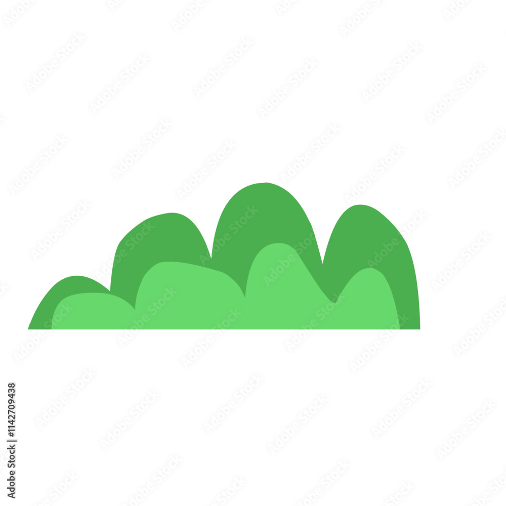 Hand Drawn Bush Vector Hand Drawn Bush Vector