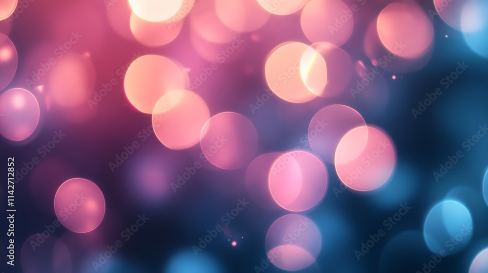 Vibrant abstract bokeh background in pink and blue tones. Vibrant abstract bokeh background in pink and blue tones.