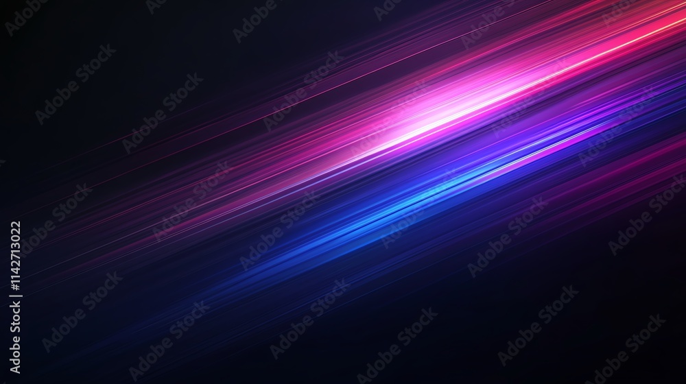 Vibrant abstract light streaks in purple and blue colors. Vibrant abstract light streaks in purple and blue colors.