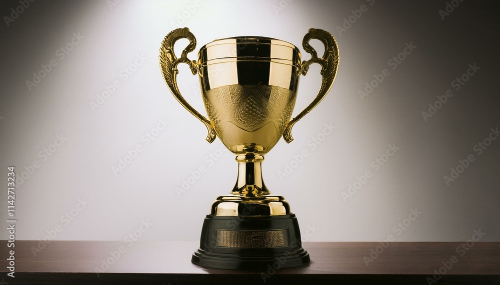 Silence surrounds the trophy, amplifying its glory. Silence surrounds the trophy, amplifying its glory.