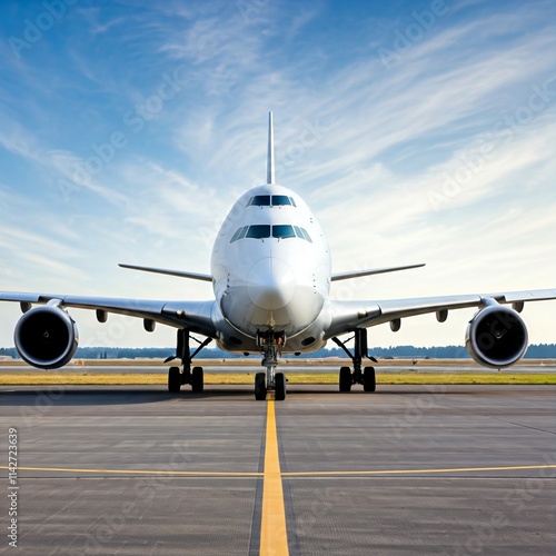 airplane in the airport