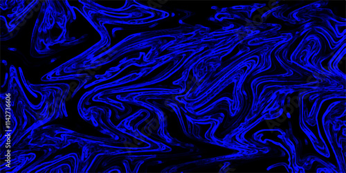 Electric Blue Abstract Marble Texture. Deep Blue Swirl Design Background. Dark Abstract Marbled Swirls Wallpaper. Mystical Deep Blue Liquid Waves Wallpaper. Luxurious Ink Marble Design Art Projects.