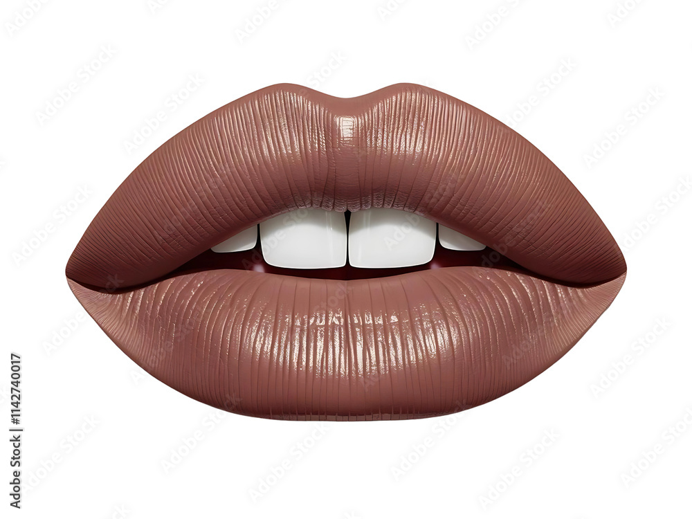 3d red female lips on transparent background. World Kiss day. PNG 3d red female lips on transparent background. World Kiss day. PNG