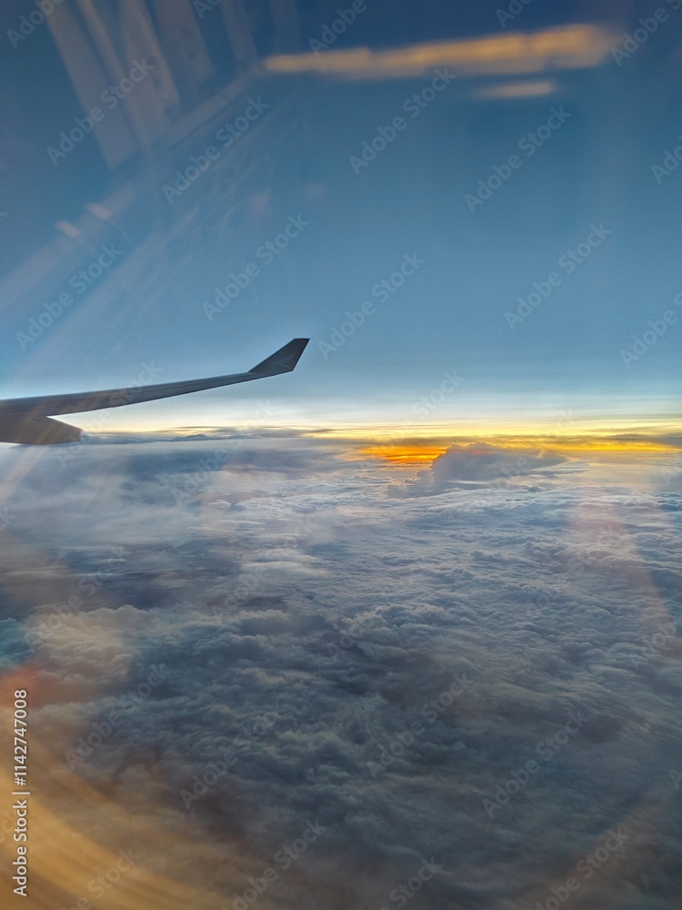 airplane in the sky airplane in the sky