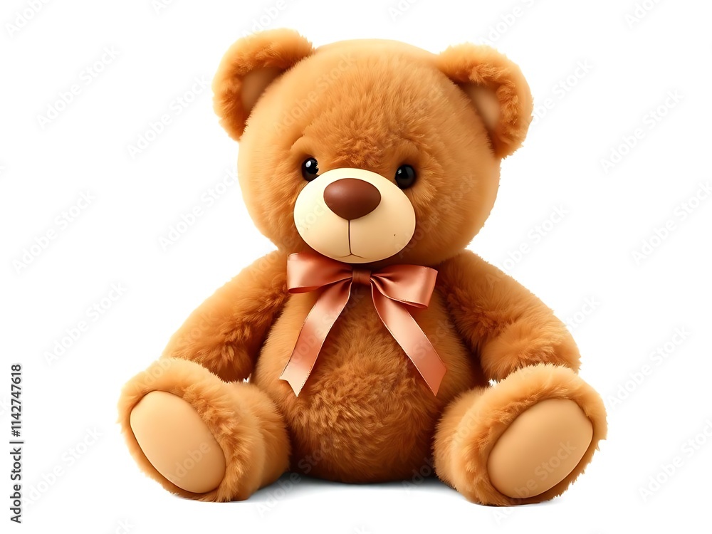 Obraz premium teddy bear on white