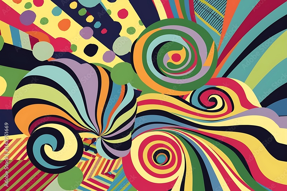 Fototapeta premium Abstract poly printable paint retro vintage backgrounds